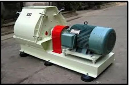 Gambar 3. Mesin hammer mill penepung (www.arafuru.com)  