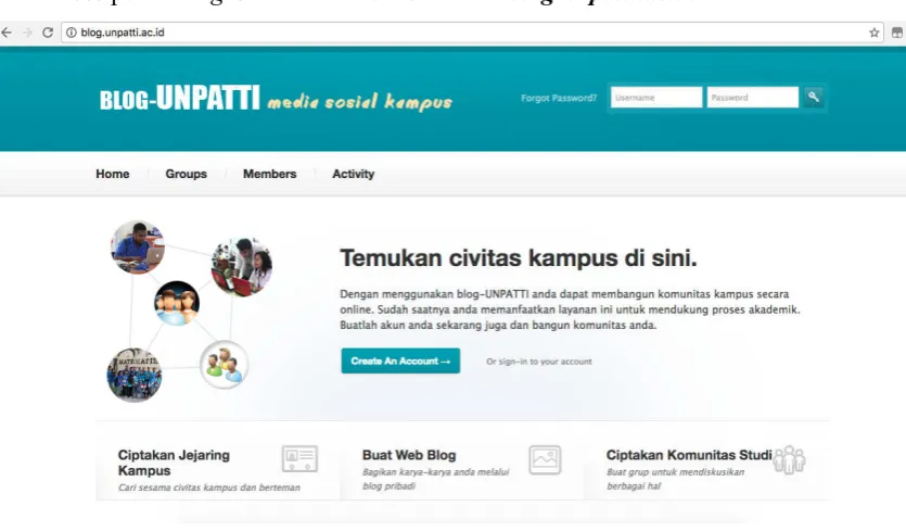 Gambar 2.9. Tombol Create An Account 