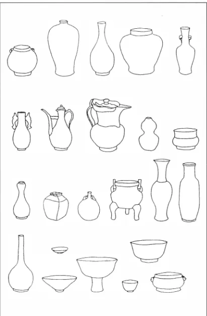 Gambar l.lb Aneka Bentuk Keramik (sumber: Bonlay 1973) 
