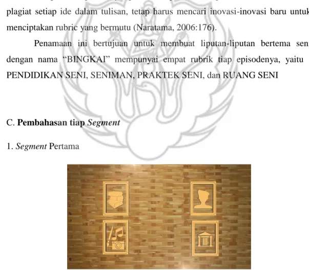 Gambar 5.1 Screenshot Bumper BINGKAI 1