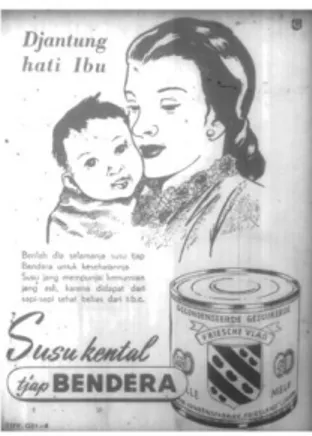 Gambar 2: Sebuah iklan susu 