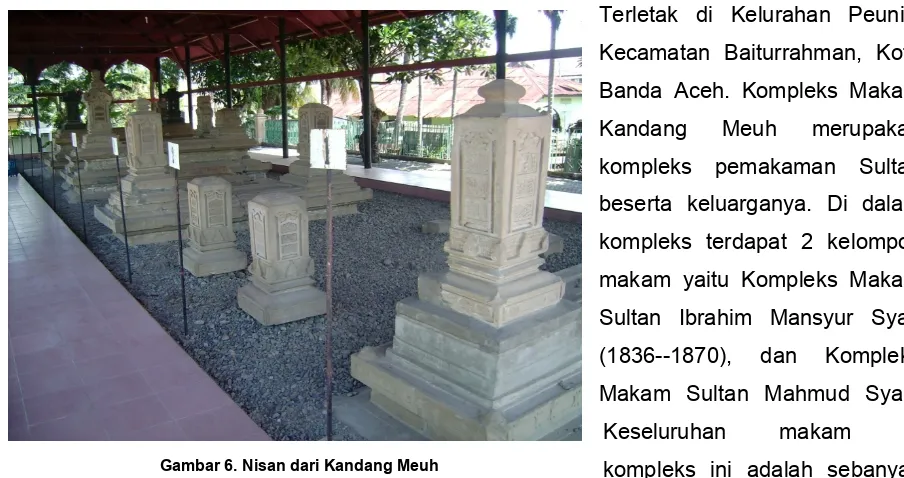 Gambar 6. Nisan dari Kandang Meuh 