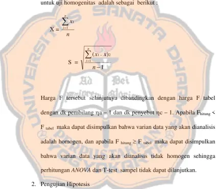 tabel  maka dapat disimpulkan 