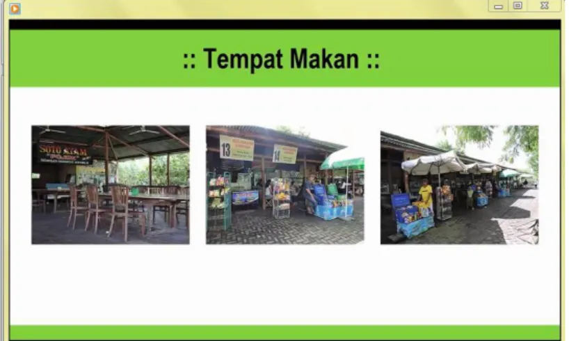 Gambar 11 Tempat Makan 