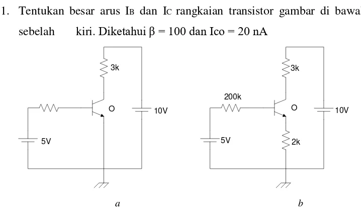 Gambar  6 Rangkaian Transistor Sederhana 