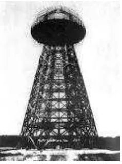Gambar 2.2 Wardenclyffe Tower atau disebut juga Tesla Tower 