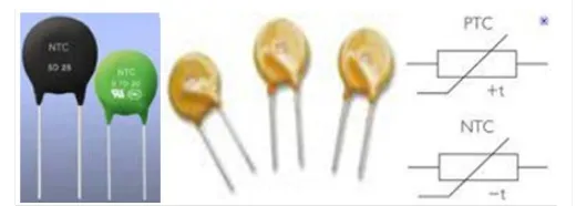 Gambar 2.6 Resistor Variabel dan Simbol Resistor.