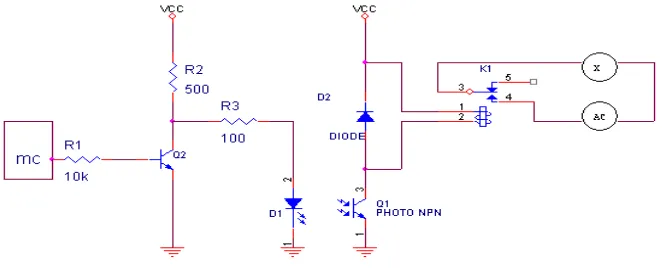 Gambar 3.10 Rangkaian Driver Lampu  