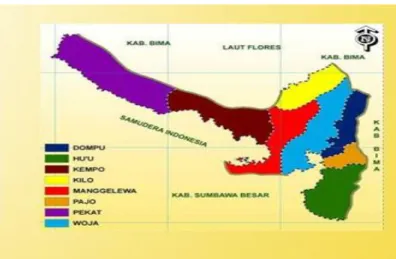 Gambar 3.1. Peta Kabupaten Dompu 