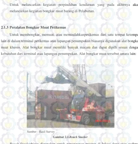 Gambar 2.1.Reach Stacker 