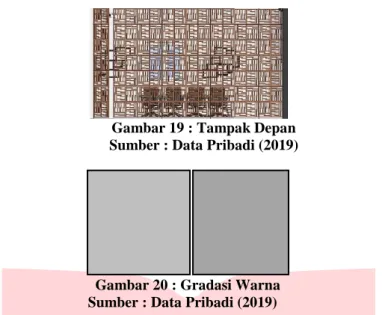 Gambar 19 : Tampak Depan  Sumber : Data Pribadi (2019) 