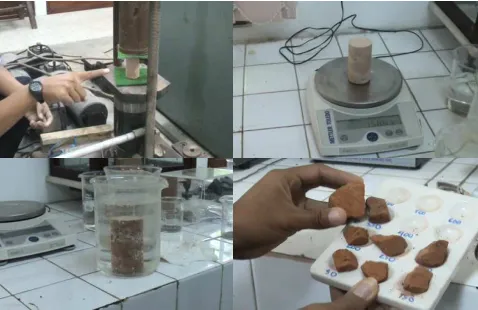 Tabel 4. Hasil analisis fisik mortar