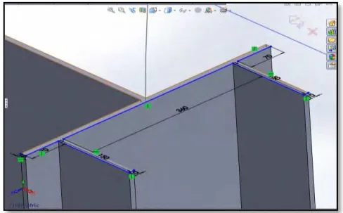 Gambar 4.6 Dimensi Sliding Saddle 