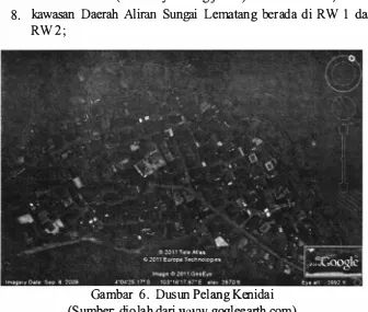 Gambar 6. Dusun Pelang Kenidai 
