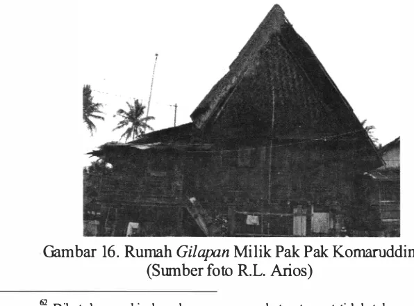 Gambar 16. Rumah Gilapan Milik Pak Pak Komaruddin 