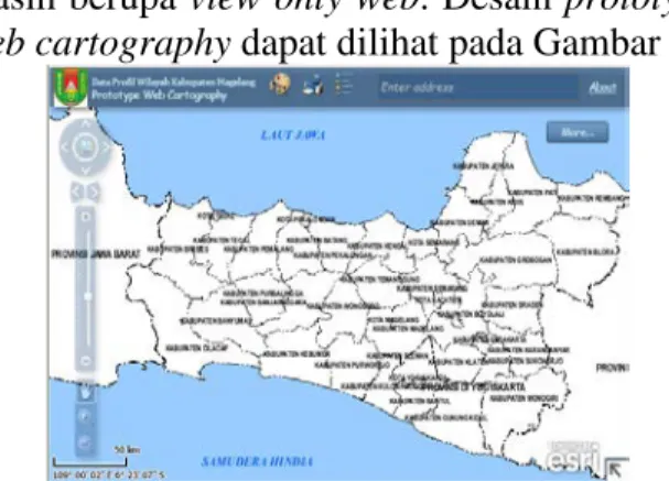 Gambar 9. Desain Prototype Web Cartography