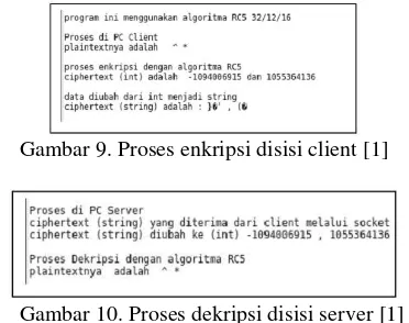 Gambar 9. Proses enkripsi disisi client [1] 
