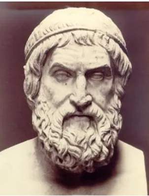 Gambar  4. Sophokles,  Seorang Penulis Lakon Yunani.  Karya yang terkenal adalah Trilogi Oidipus (sumber: www.nndb.com)