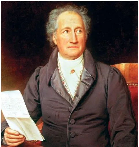 Gambar  6. Jon Wolfgang Goethe, Penulis Lakon dari Jerman 