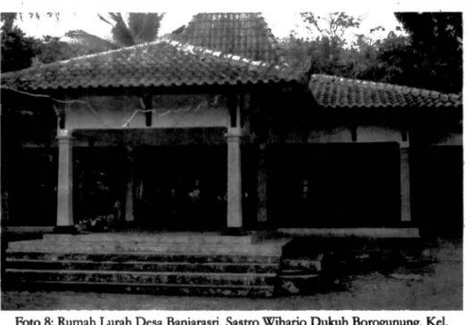 Foto 8: Rumah Lurah Desa Banjarasri, Sastto Wihatjo Dukuh Borogunung, Kd.  Banjamsri,  Kee
