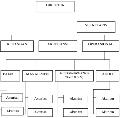Gambar 1: Struktur Organisasi KAP Henry Susanto 