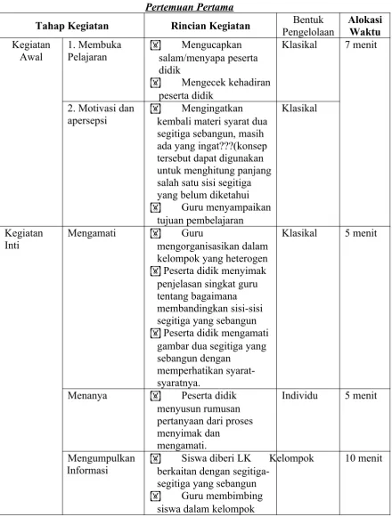 gambar dua segitiga yang 