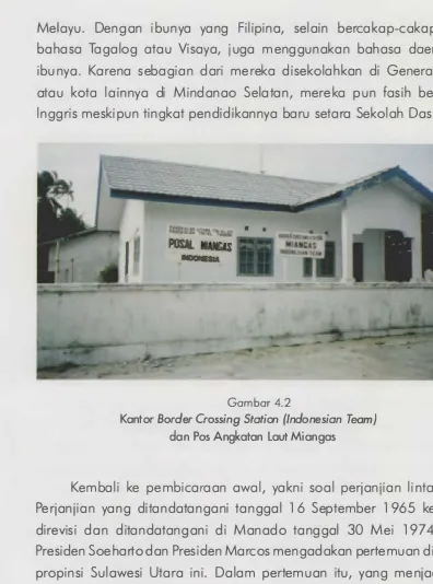 Kantor Border Crossing Station {Indonesian Gambar 4.2 Team) 