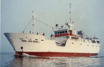 Figure 1.1 Mina Jaya Niaga Fishing Vessel(Source: Mina Jaya Niaga Documentation)