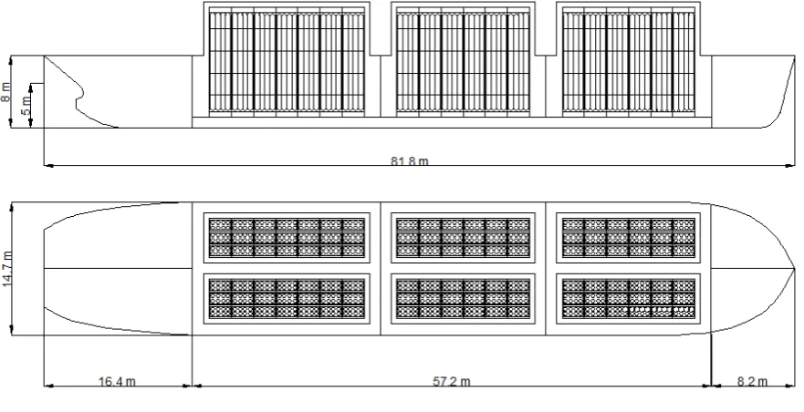 Gambar IV.2 Layout Awal Kapal 