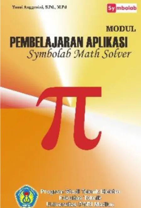 Gambar 1.1 Cover Modul Symbolab Math Slover 