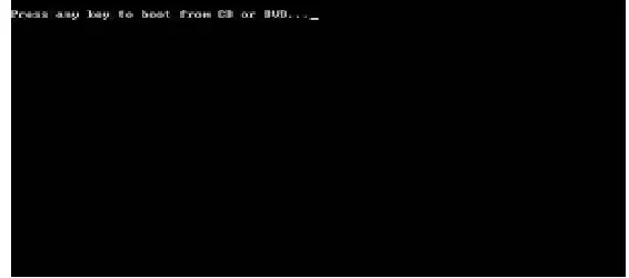 Gambar 3.1 Booting dari DVD