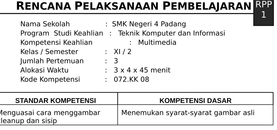 gambar bersih (cleanup)