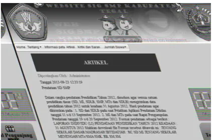 Gambar 14.Halaman Menu Administrator