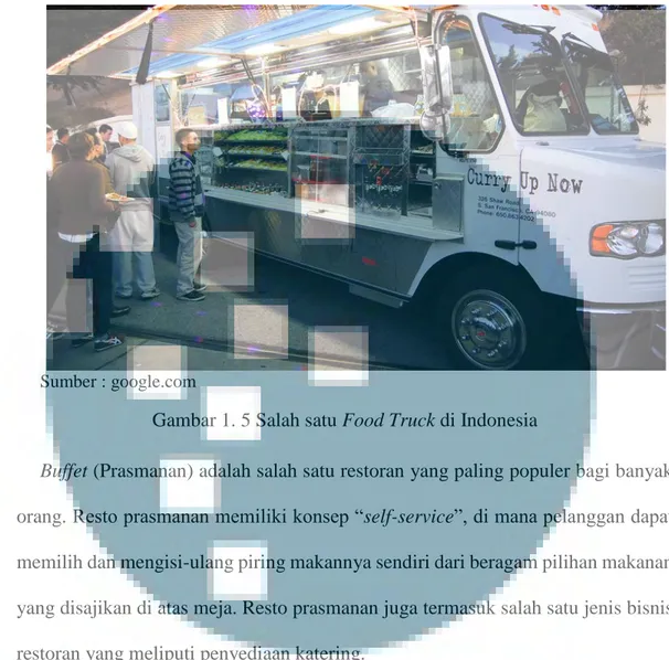Gambar 1. 5 Salah satu Food Truck di Indonesia 