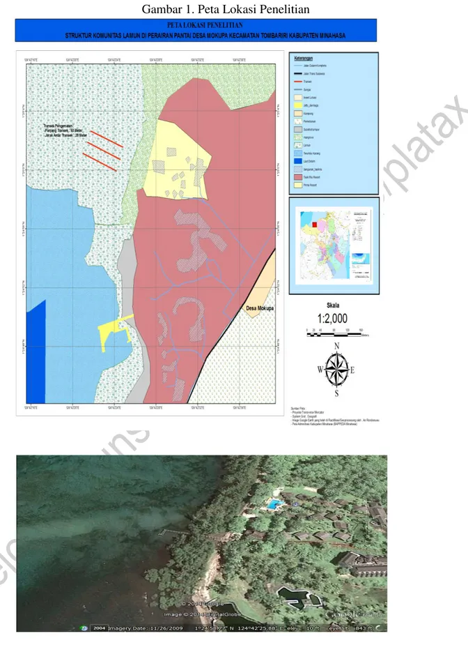 Gambar 1. Peta Lokasi Penelitian   