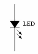 Gambar 2.3. Rangkaian dasar LED 