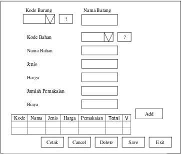 Gambar 3.16 : Desain Input Detail Tenaga 