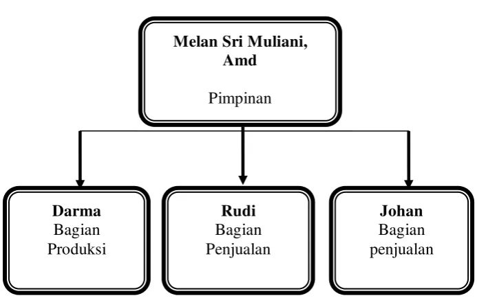 Gambar 2.1 Strukur Organisasi 