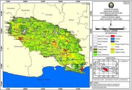 Gambar 3.6 Peta Tutupan Lahan Tahun 2010 