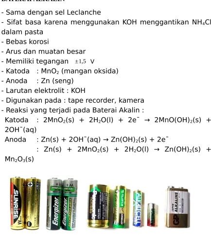 Gambar 6. Baterai Akalin 