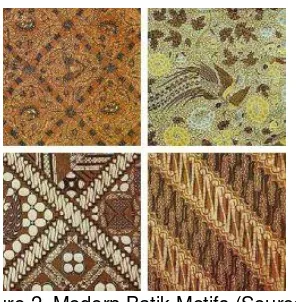 Figure 2. Modern Batik Motifs (Source: 