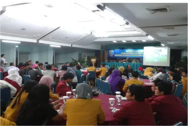 Gambar 7. Para Peserta Seminar FKPT Lampung dengan tema INDONESIA DAMAI. 