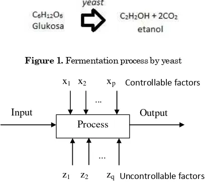 Figure 1.  Fermentation process by yeast  