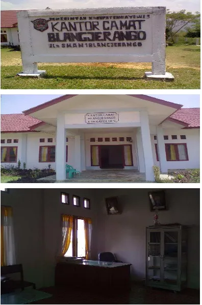 Gambar: Kantor Camat Blang Jerango Kabupaten Gayo Lues. 
