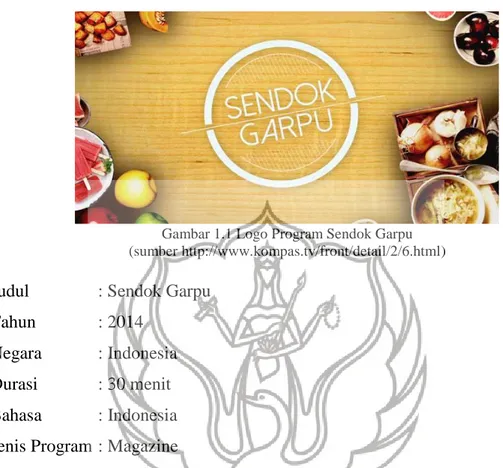 Gambar 1.1 Logo Program Sendok Garpu  (sumber http://www.kompas.tv/front/detail/2/6.html) 