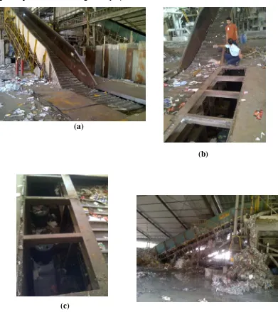 Gambar 4.2: Kondisi lokasi konveyor MWP line di PT. Pakerin sektor SP 