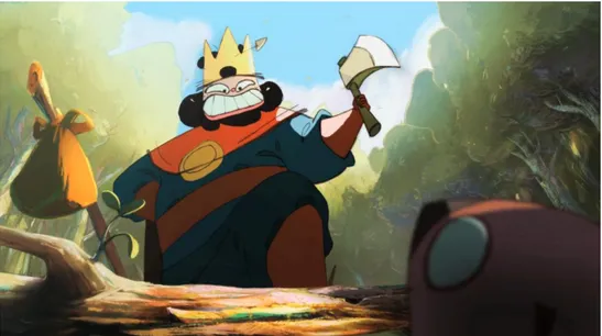 Gambar 1 Film Animasi Le Royaume 