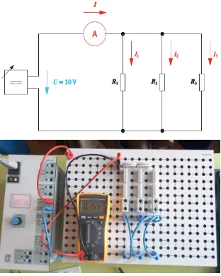 Gambar 2.11 Rangkaian Resistor Paralell 