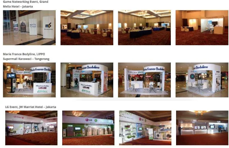 Gambar 2.11  Proyek Event PT Kingsmen Indonesia (Sumber : http://www.kingsmenindonesia.co.id/projects/) 