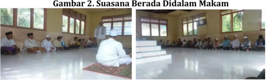 Gambar 2. Suasana Berada Didalam Makam  